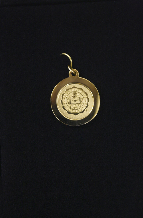 Central Michigan Seal Gold Plated Affinity Pendant (SKU 1039349931)