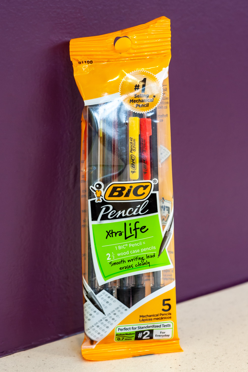 Assorted Xtra Life 0.7 mm Mechanical Pencils (5 pk)