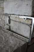 Central Michigan Alumni Chrome License Plate Frame