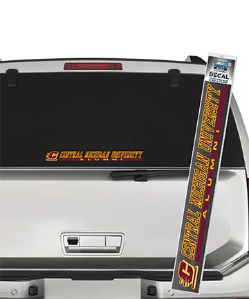 Action C Central Michigan University Alumni Automotive Decal<br><brand>COLOR SHOCK</brand>