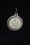 Central Michigan Seal Sterling Silver Pendant