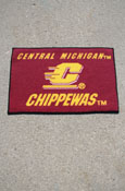 Central Michigan Chippewas Action C Maroon Door Mat<br><brand>FANMATS</brand>