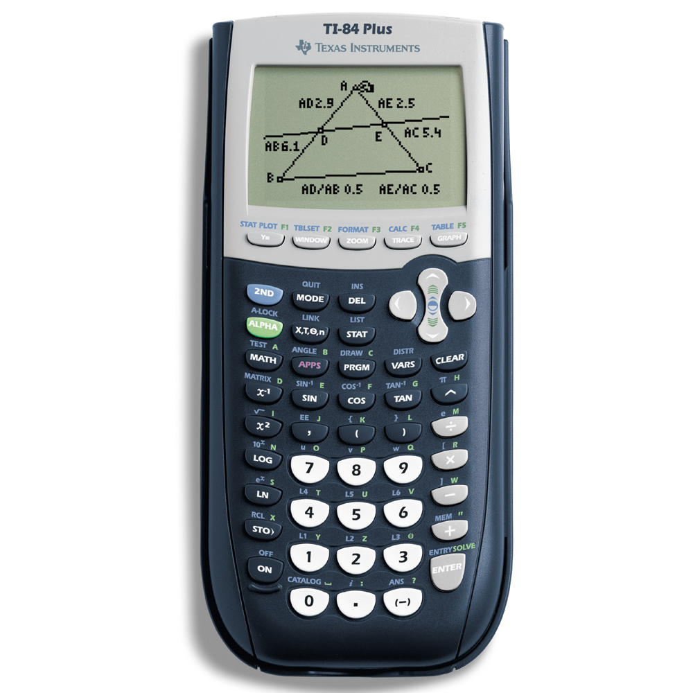 TI-84 Plus All-Purpose Graphing Calculator (SKU 1126320398)