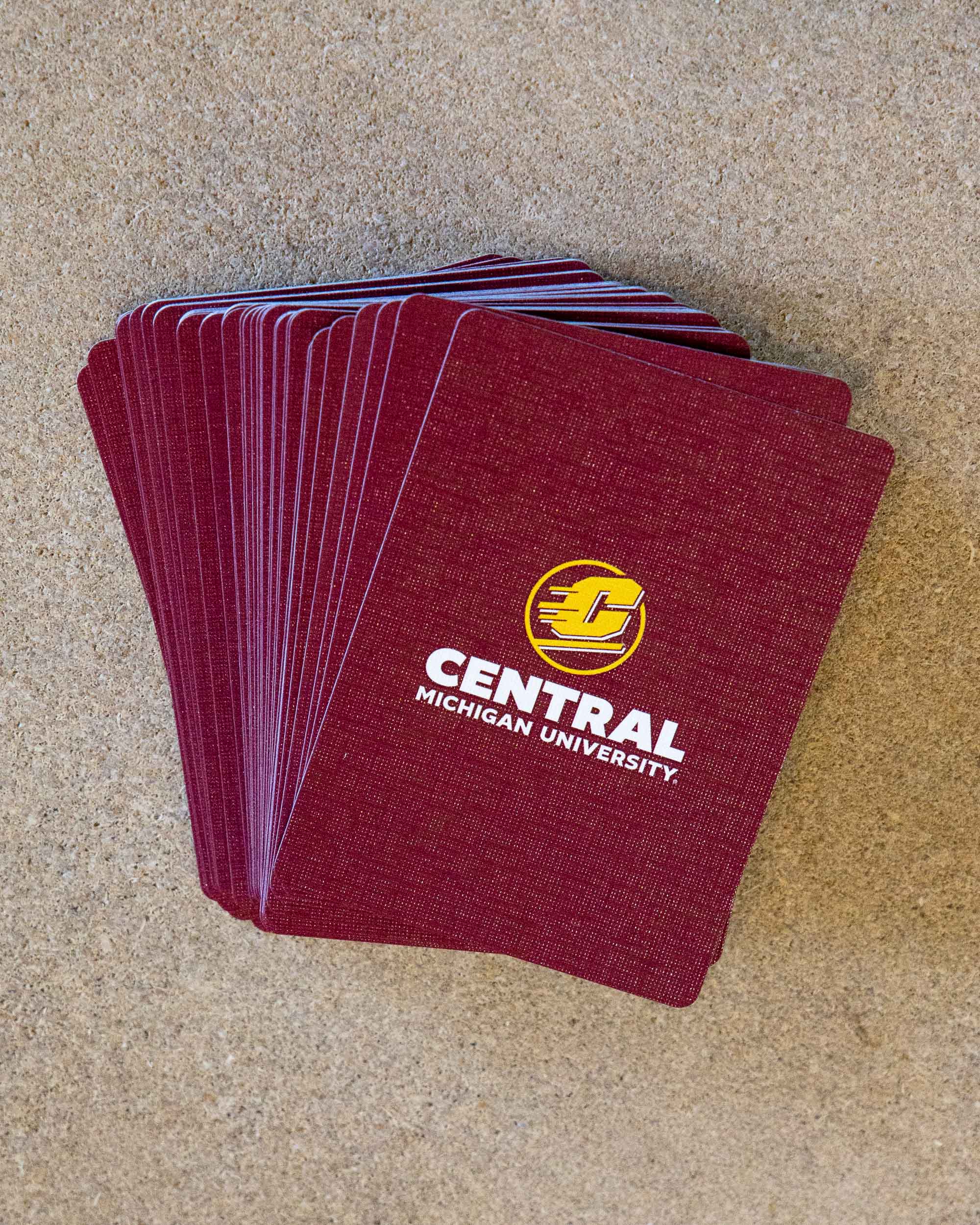 Action C Maroon Playing Cards