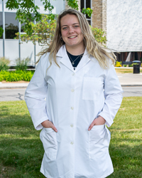 Ladies White Lab Coat