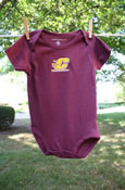 Action C Maroon Onesie