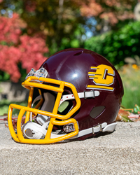 Action C Maroon Mini Football Helmet