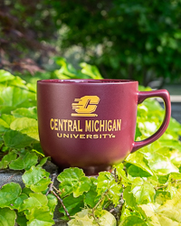 Action C Central Michigan University Maroon Soup Mug