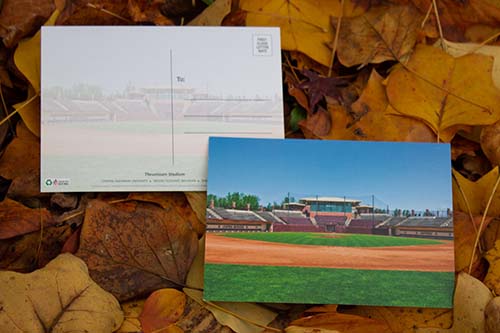 Central Michigan University Theunissen Stadium Postcard