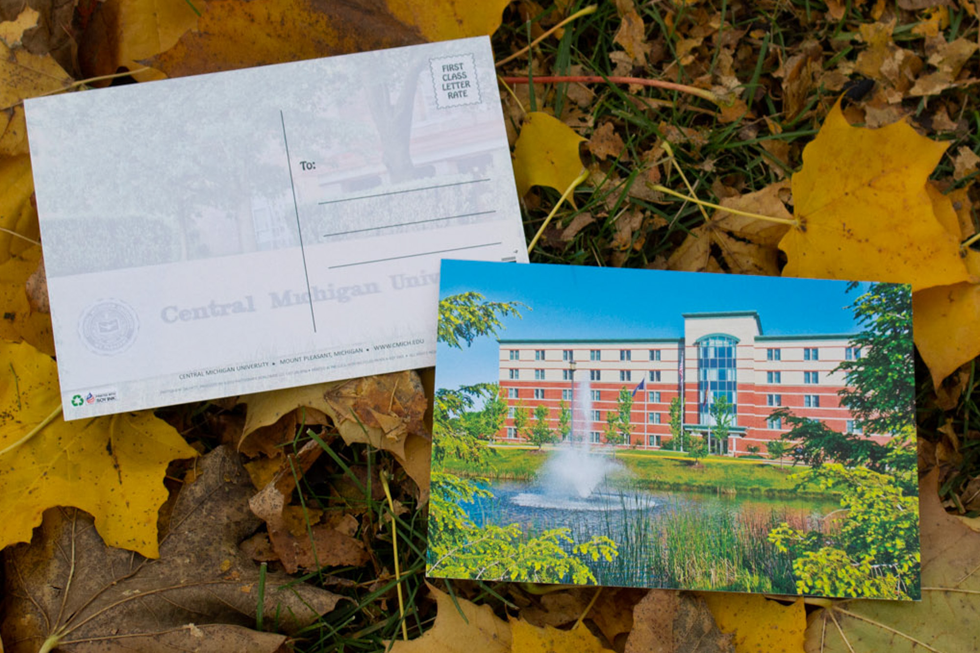 Central Michigan University Residence Hall Postcard (SKU 1212219698)