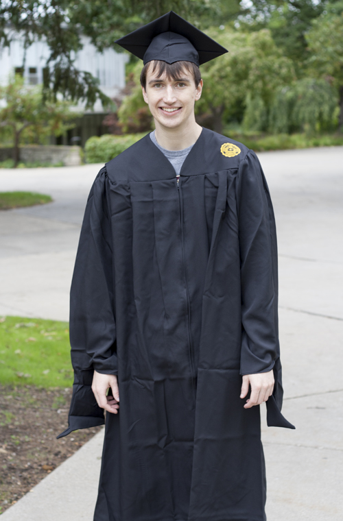 what to wear under masters gown