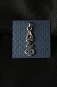 Delta Sigma Phi Sterling Silver Lavalier