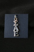 Sigma Alpha Epsilon Sterling Silver Lavalier