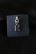 Sigma Kappa Sterling Silver Lavalier