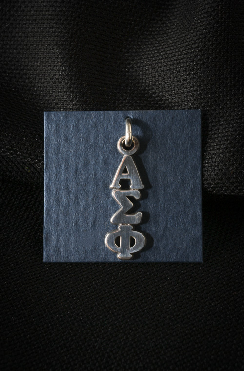 Alpha Sigma Phi Sterling Silver Lavalier