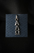 Alpha Lambda Omega Sterling Silver Lavalier