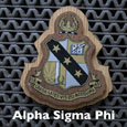 Double Oak Greek Fraternity Crest