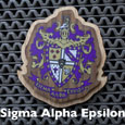 Double Oak Greek Fraternity Crest