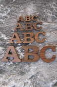 Regular Wood Letters