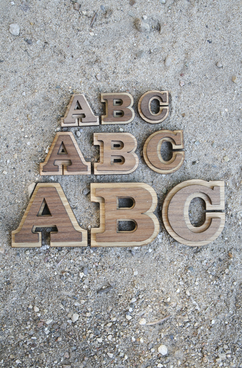 Double Oak Wood Letters<br><brand></brand> (SKU 5012487920)