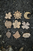 Regular Wood Nature Symbols