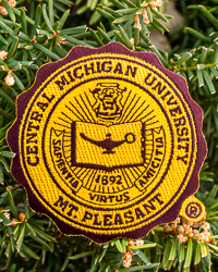 Central Michigan University Seal Embroidered Patch<br><brand></brand>