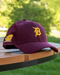 Detroit Tigers Action C Maroon Adjustable Hat