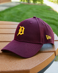 Detroit Tigers Action C Maroon Adjustable Hat