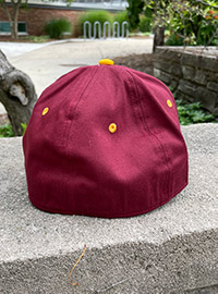 Dad Central Michigan University Maroon Stretch Fit Twill Hat<br><brand>THE GAME</brand>
