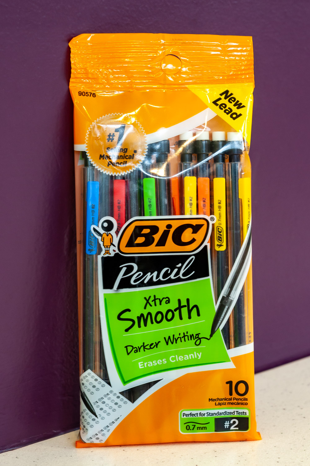 Assorted Xtra Smooth 0.7 mm Mechanical Pencils (10 pk)<br><brand>BIC</brand>