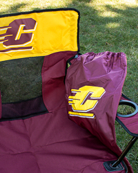 Action C Maroon & Gold Elite Tailgate Chair