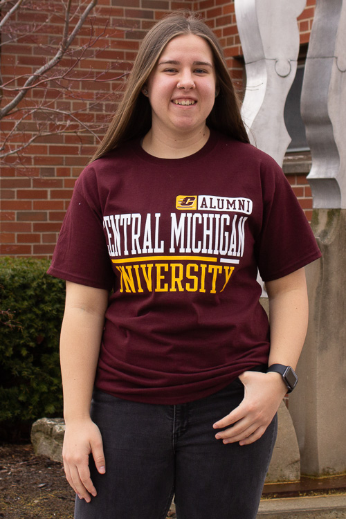 Central Michigan Alumni Maroon T-Shirt<br><brand></brand>