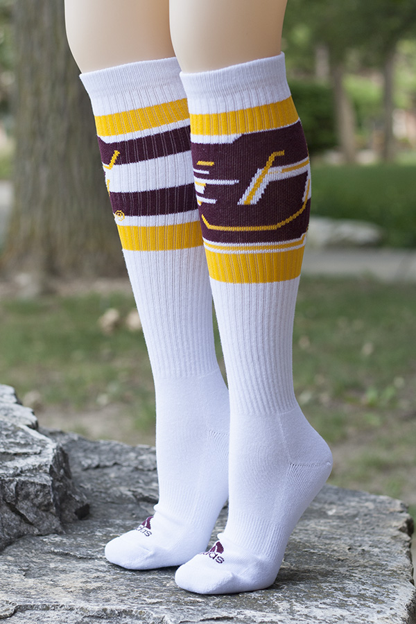 adidas originals 3 stripe knee high socks
