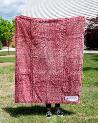 Action C Central Michigan Sherpa Fleece Blanket