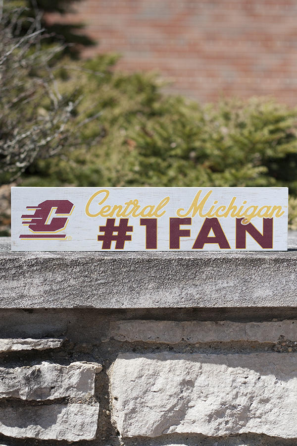 Action C Central Michigan #1 Fan Sign<br><brand></brand> (SKU 5038434130)
