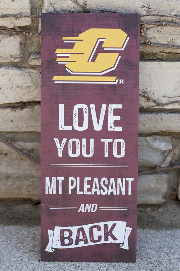Action C Love You to Mt. Pleasant and Back Sign<br><brand></brand> (SKU 5038439630)