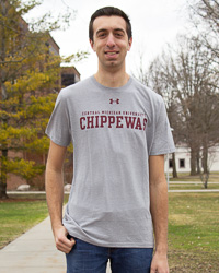 Central Michigan University Heather Gray T-Shirt