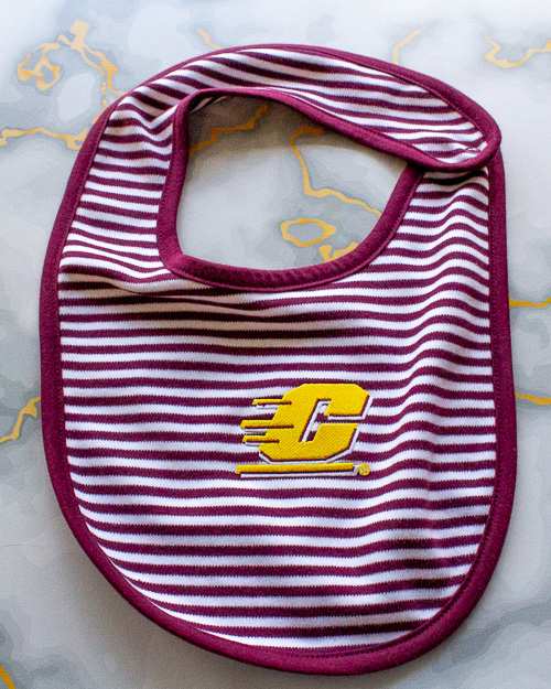 Action C Striped Bib