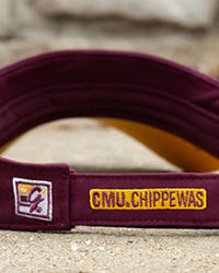 Action C CMU Chippewas Maroon Visor