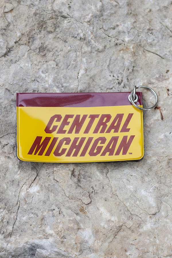 Central Michigan Maroon & Gold ID Holder with Keyring (SKU 5040839974)