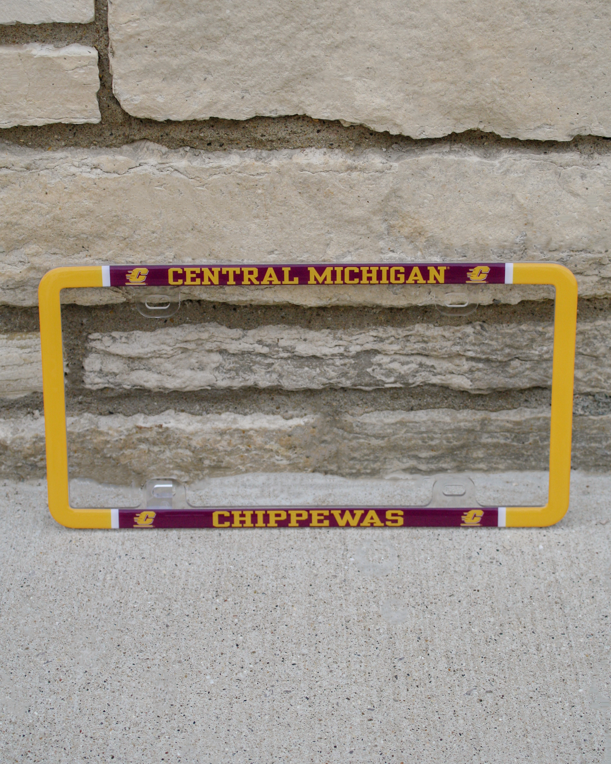 Central Michigan Acrylic Thin License Plate Frame (SKU 5041225917)