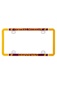 Central Michigan Acrylic Thin License Plate Frame