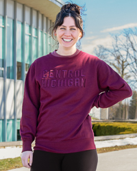 NCAA Central Michigan University Hoodie Sweatshirt Game Day Fleece