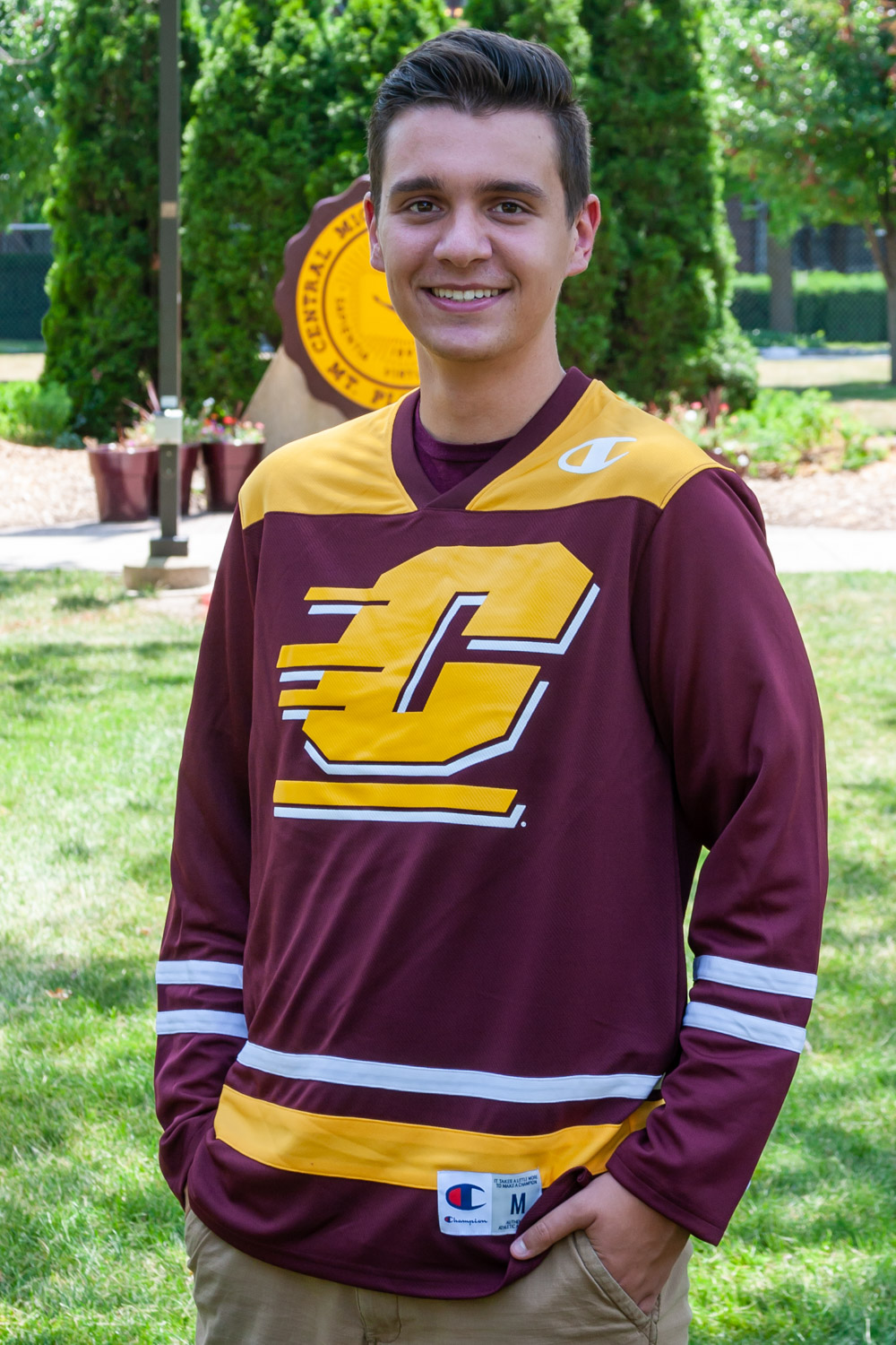 hockey jersey champion
