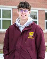 Action C Central Michigan Maroon Stadium Jacket