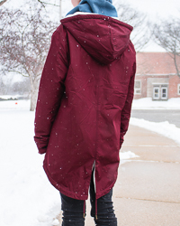 Central Michigan Action C Women's Maroon Stadium Jacket