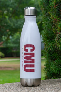 CMU Chippewas 17 oz. White Force Bottle