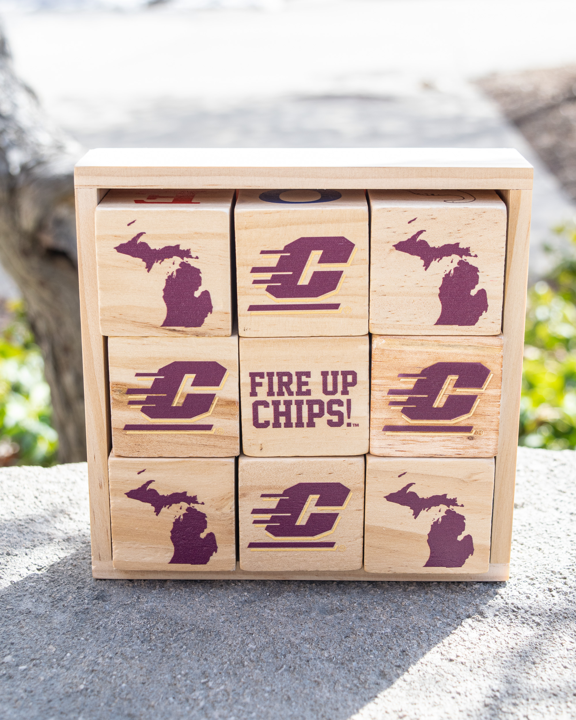 Fire Up Chips! Wooden Block Set