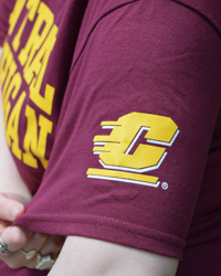 Central Michigan Action C Maroon T-Shirt