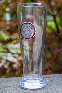 Central Michigan University Seal Pilsner Glass